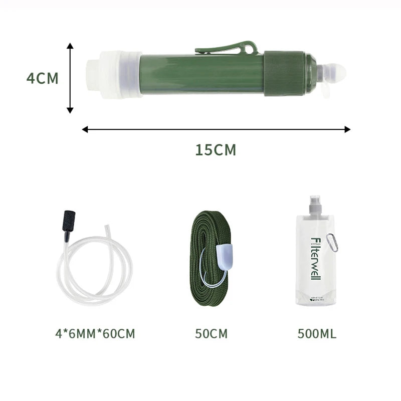 Filterwell Water Filter Survival Kit